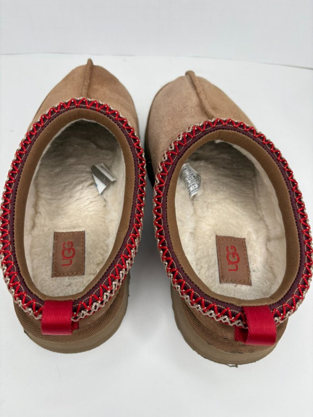 Ugg Tazz II Platform Slipper – Chestnut – Kids Size 4 - Picture 7 of 11